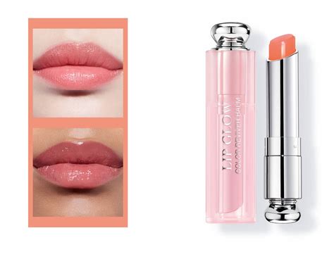 dior addict lip glow color reviver balm coral glow peach|Dior lip balm review.